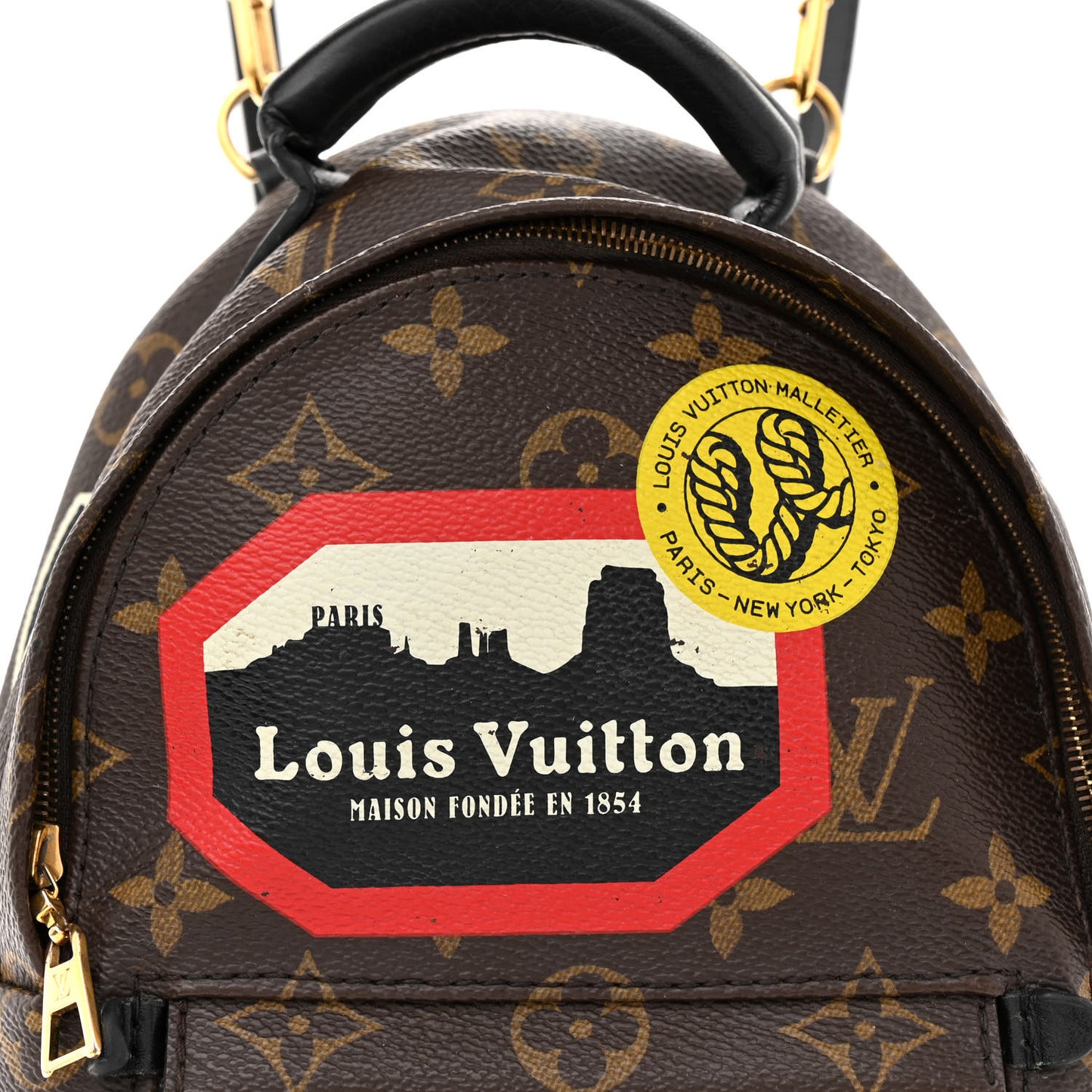 Monogram World Tour Palm Springs Backpack Mini