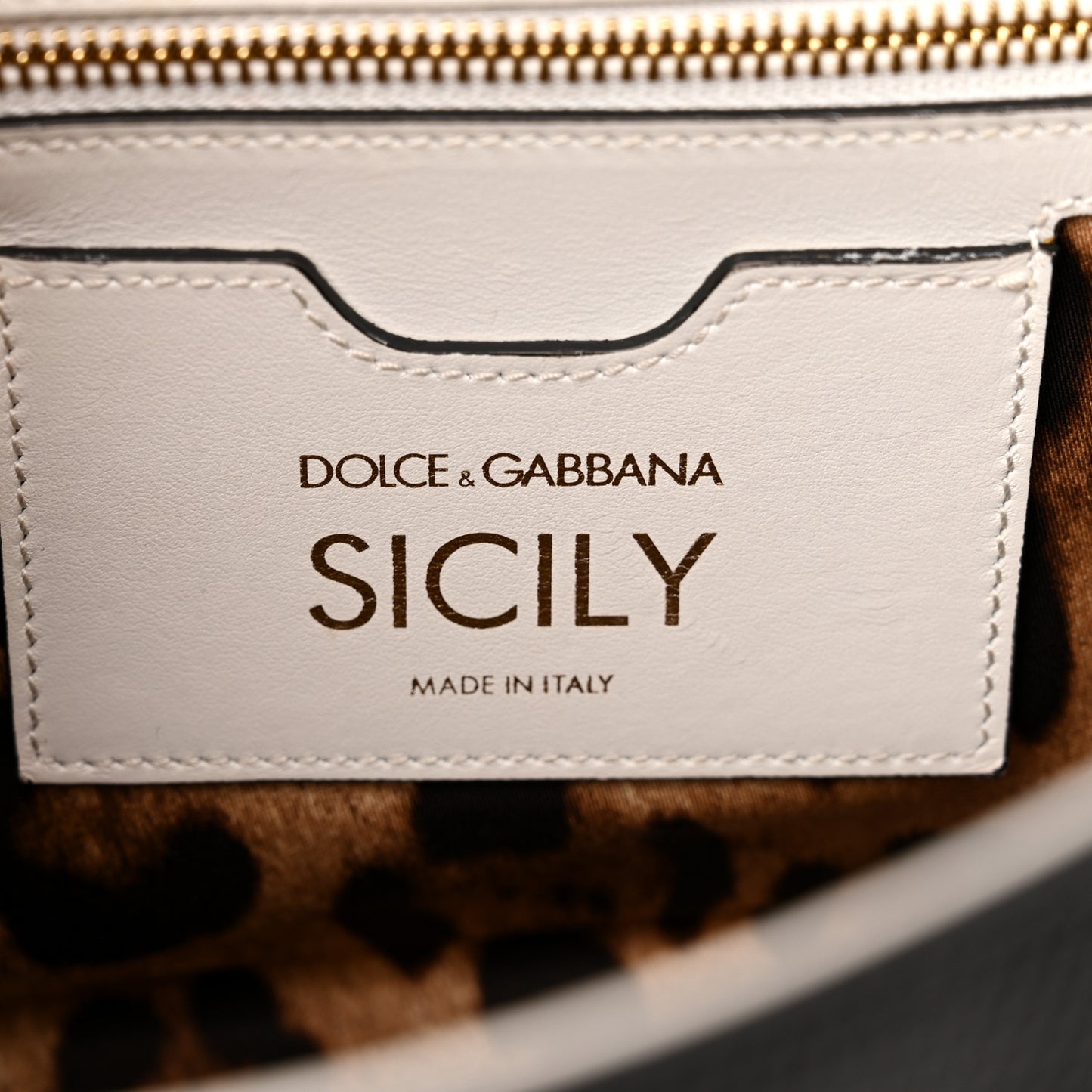 Stampa Iguana Crystal Medium Miss Sicily Satchel White Black Pink