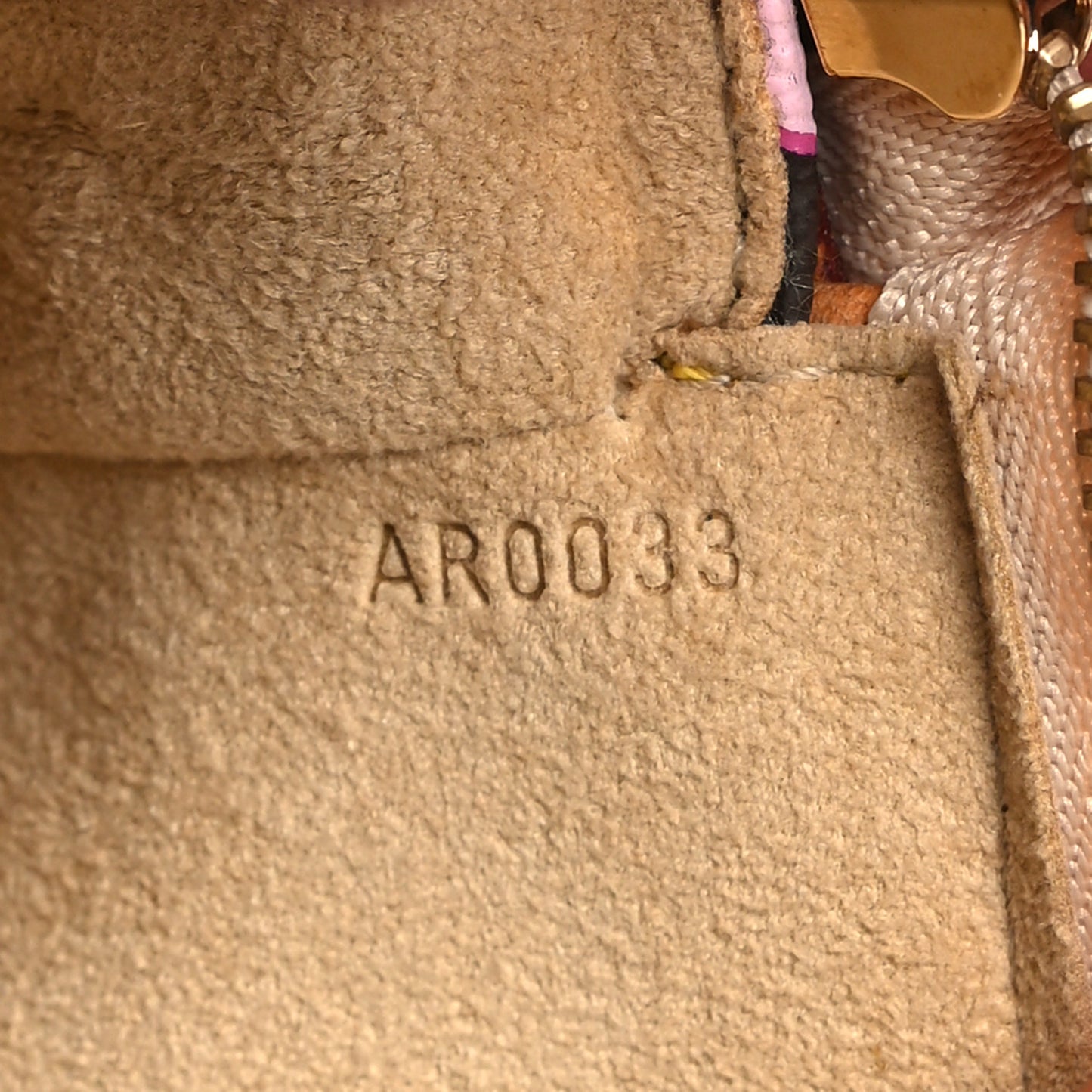 Monogram Cherry Blossom Pochette Accessories Brown