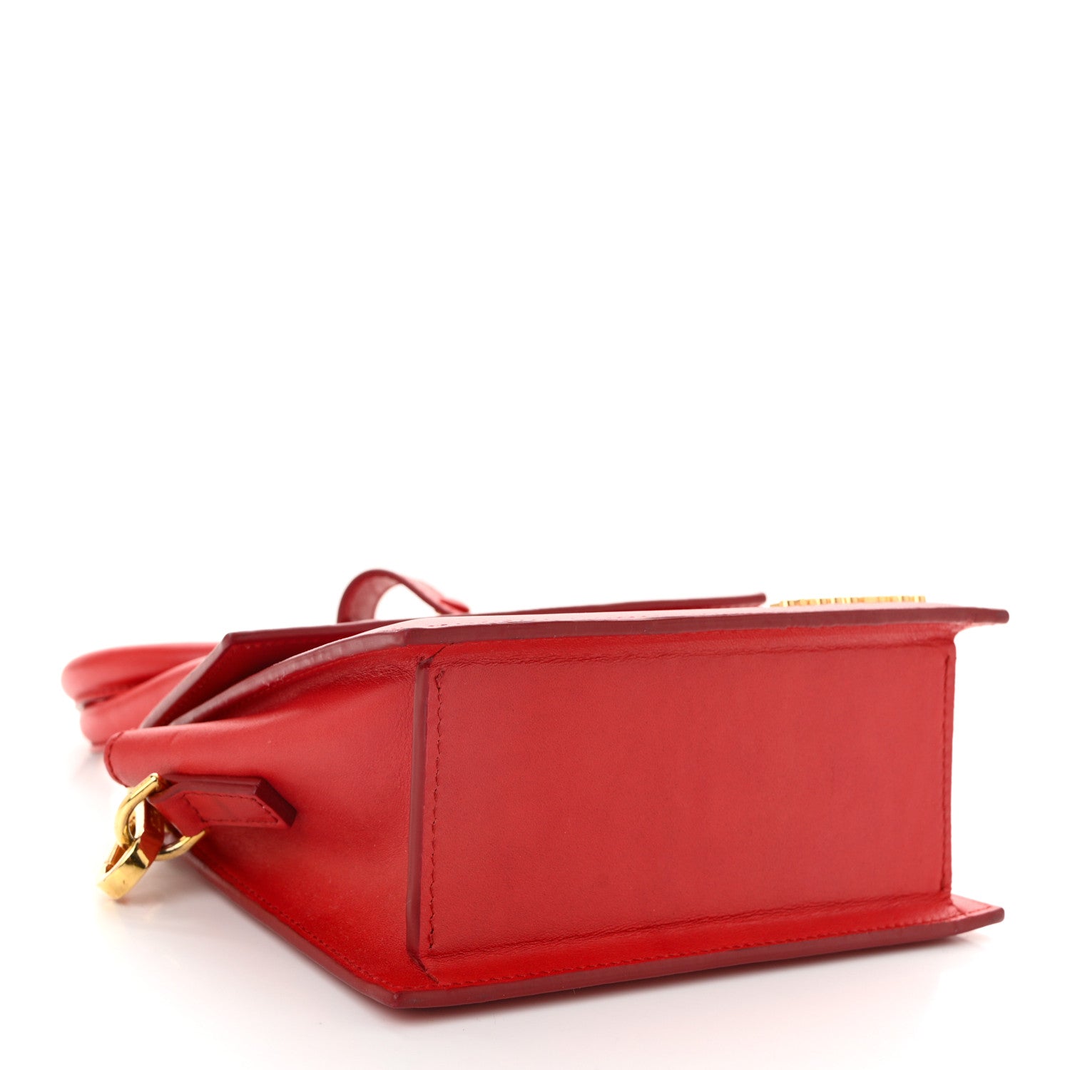 Jacquemus Smooth Calfskin Le Chiquito Noeud Red 4 of 9