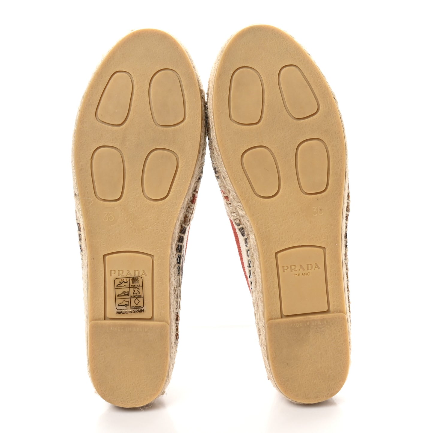 Canvas Logo Espadrilles 36 Corda