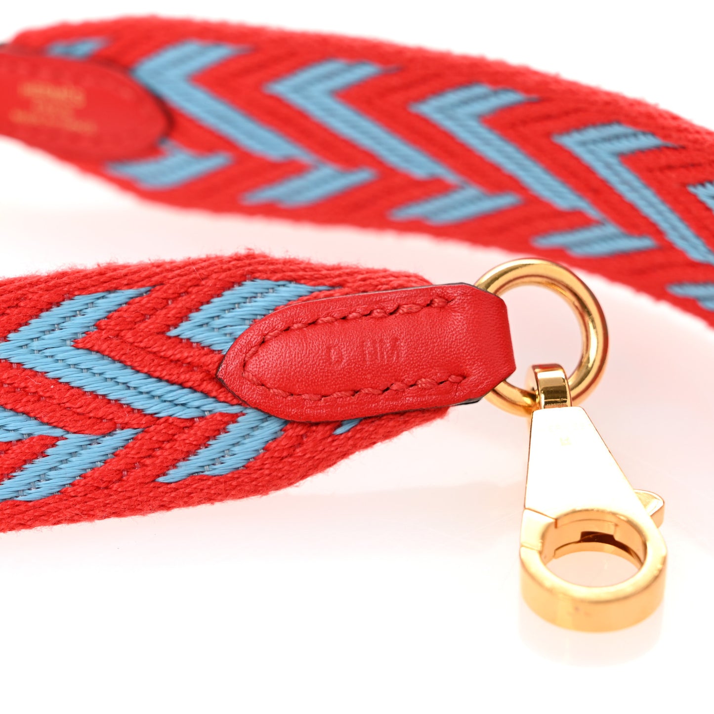 Toile Swift 25mm Sangle ZigZag Shoulder Strap Rouge de Coeur Bleu du Nord