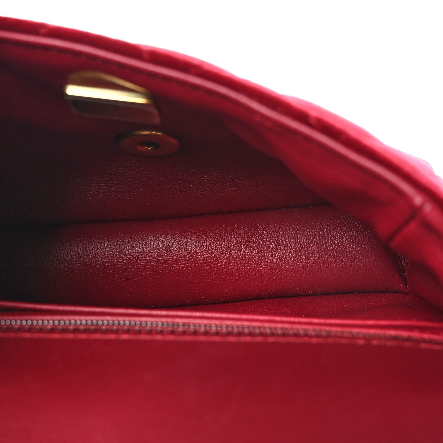Chanel Velvet Enamel Mini Flap Red 5 of 11
