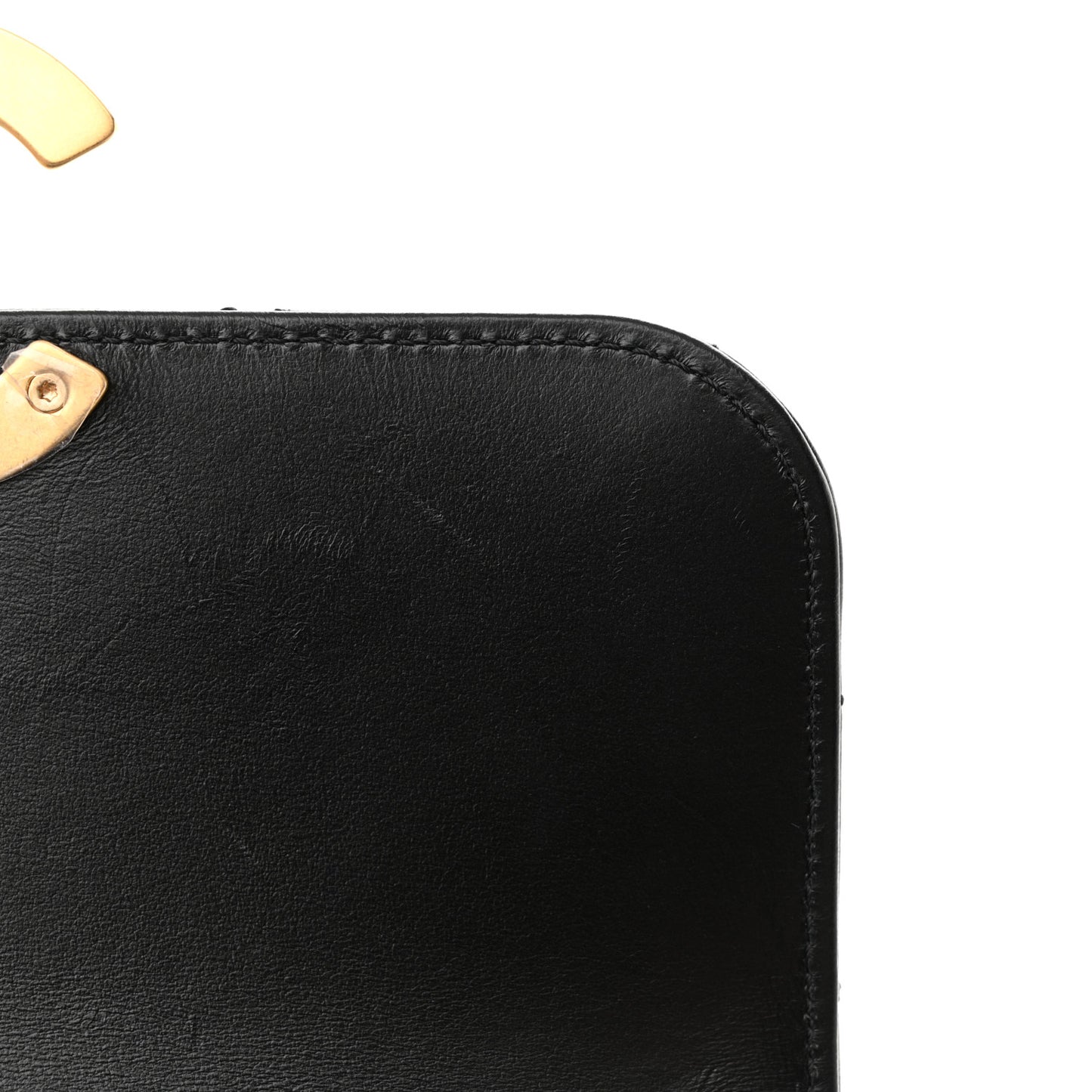 Shiny Lambskin Quilted Mini Maxi CC Flap Black