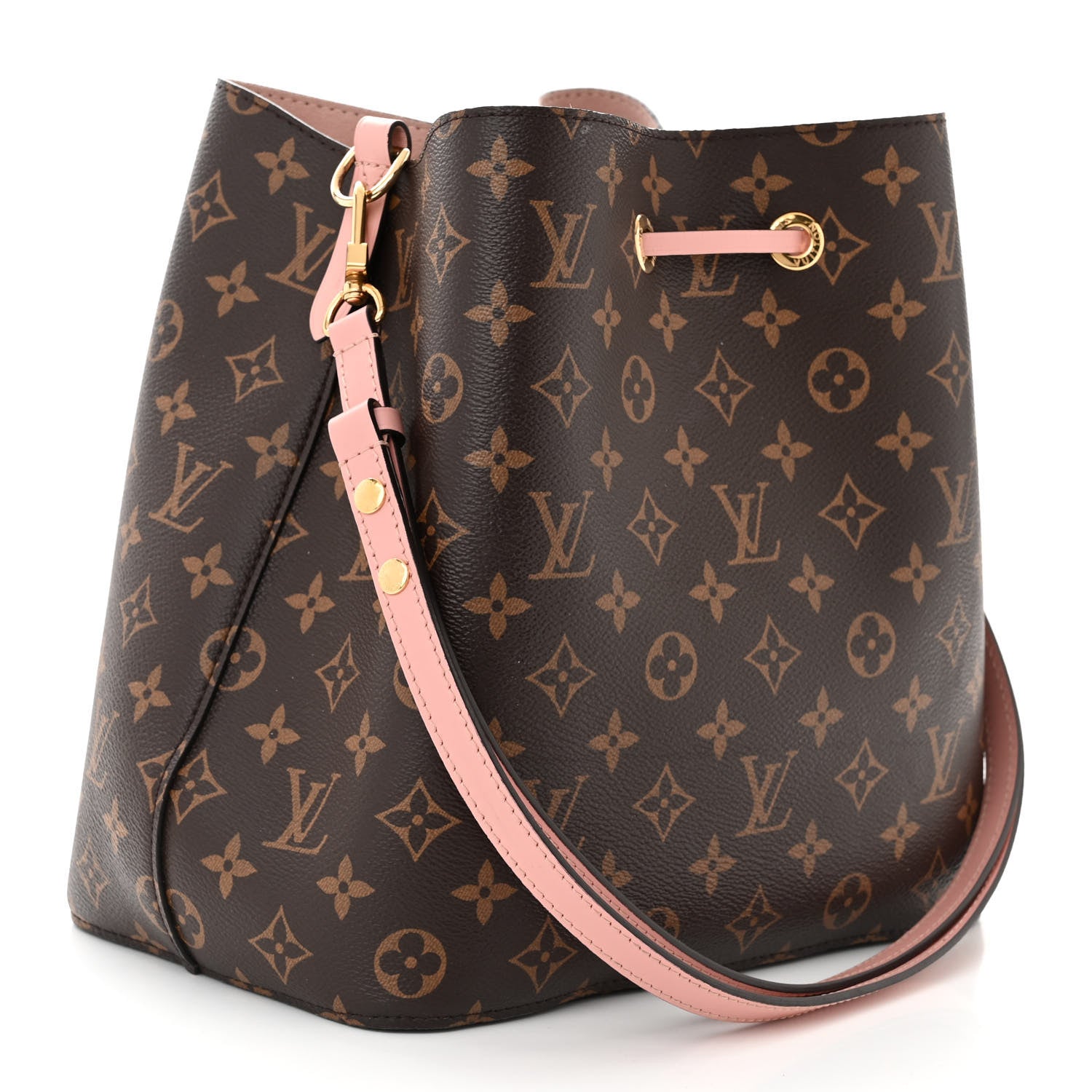 Louis Vuitton Monogram Neonoe MM Rose Poudre 3 of 12