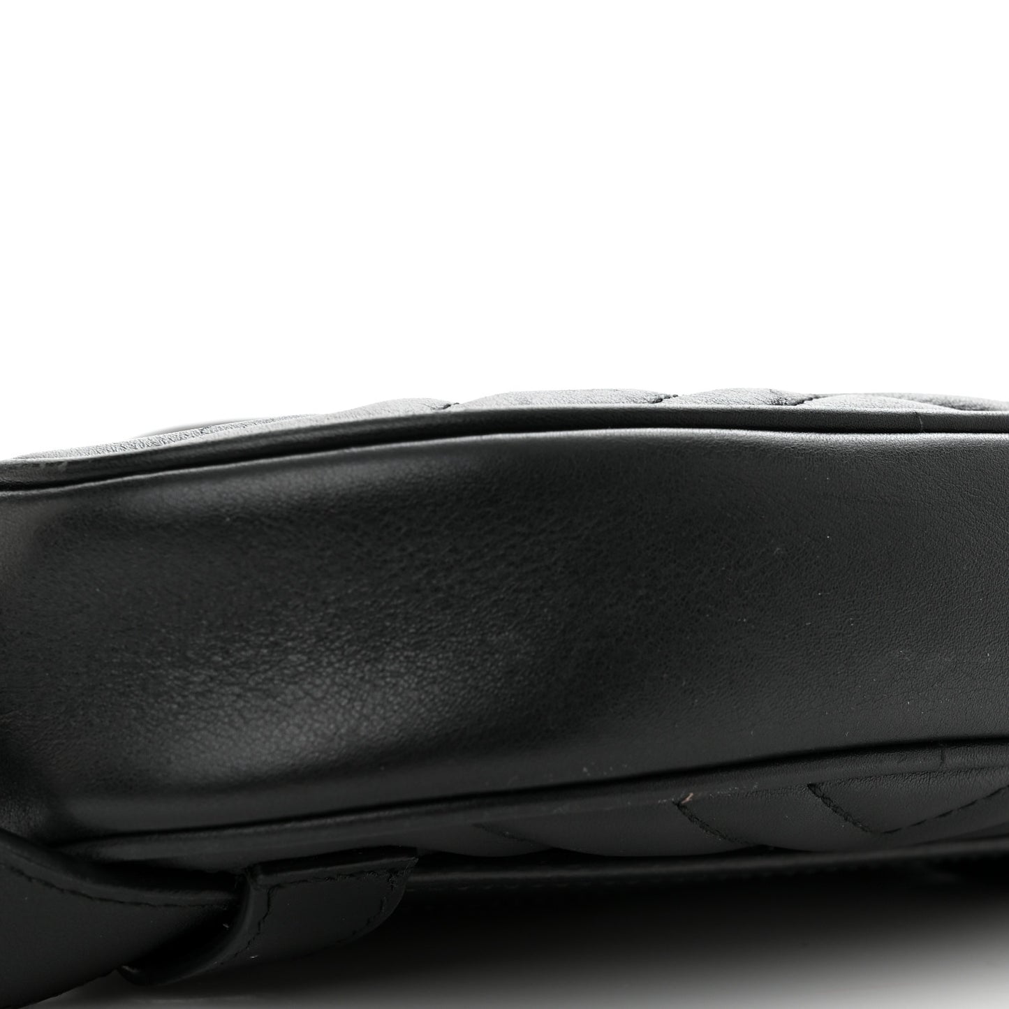 Calfskin Matelasse GG Marmont Belt Bag 85 34 Black