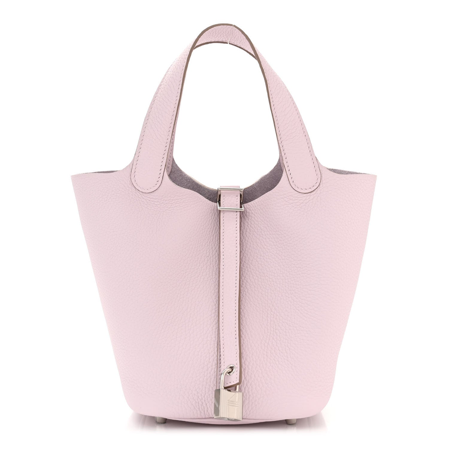 Hermes Taurillon Clemence Picotin Lock 18 PM Mauve Pale 1669883