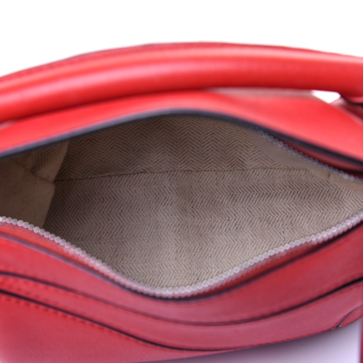 Calfskin Mini Puzzle Bag Pomodoro