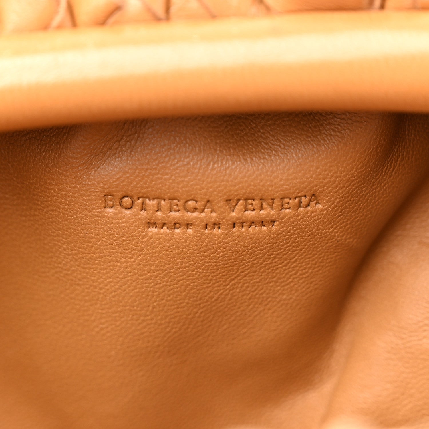 Bottega Veneta Nappa Intrecciato The Mini Pouch Carmel 6 of 10