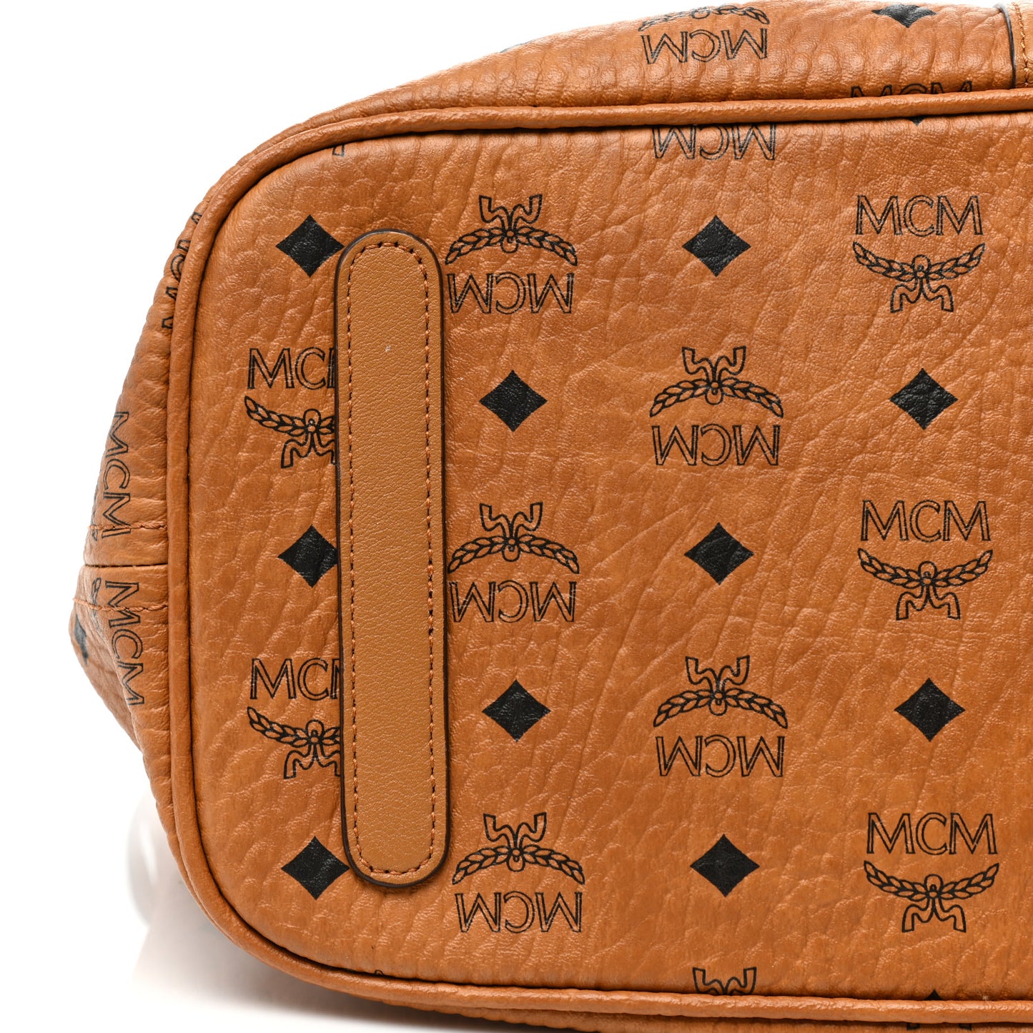 Visetos Medium Liz Reversible Shopper Tote Cognac