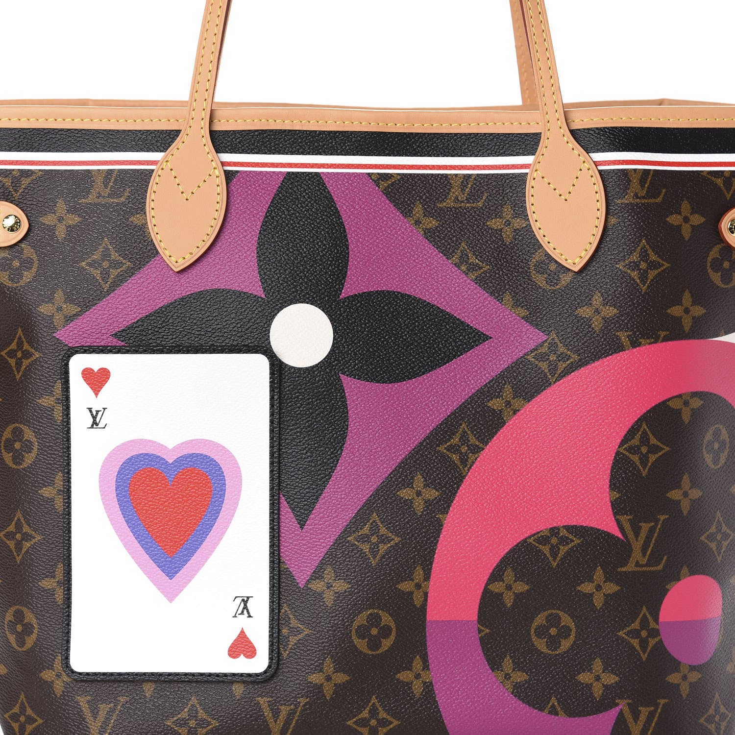 Louis Vuitton Monogram Game On Neverfull MM 10 of 10