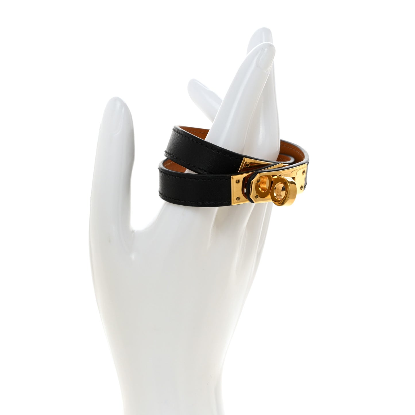 Swift Kelly Double Tour Bracelet M Black