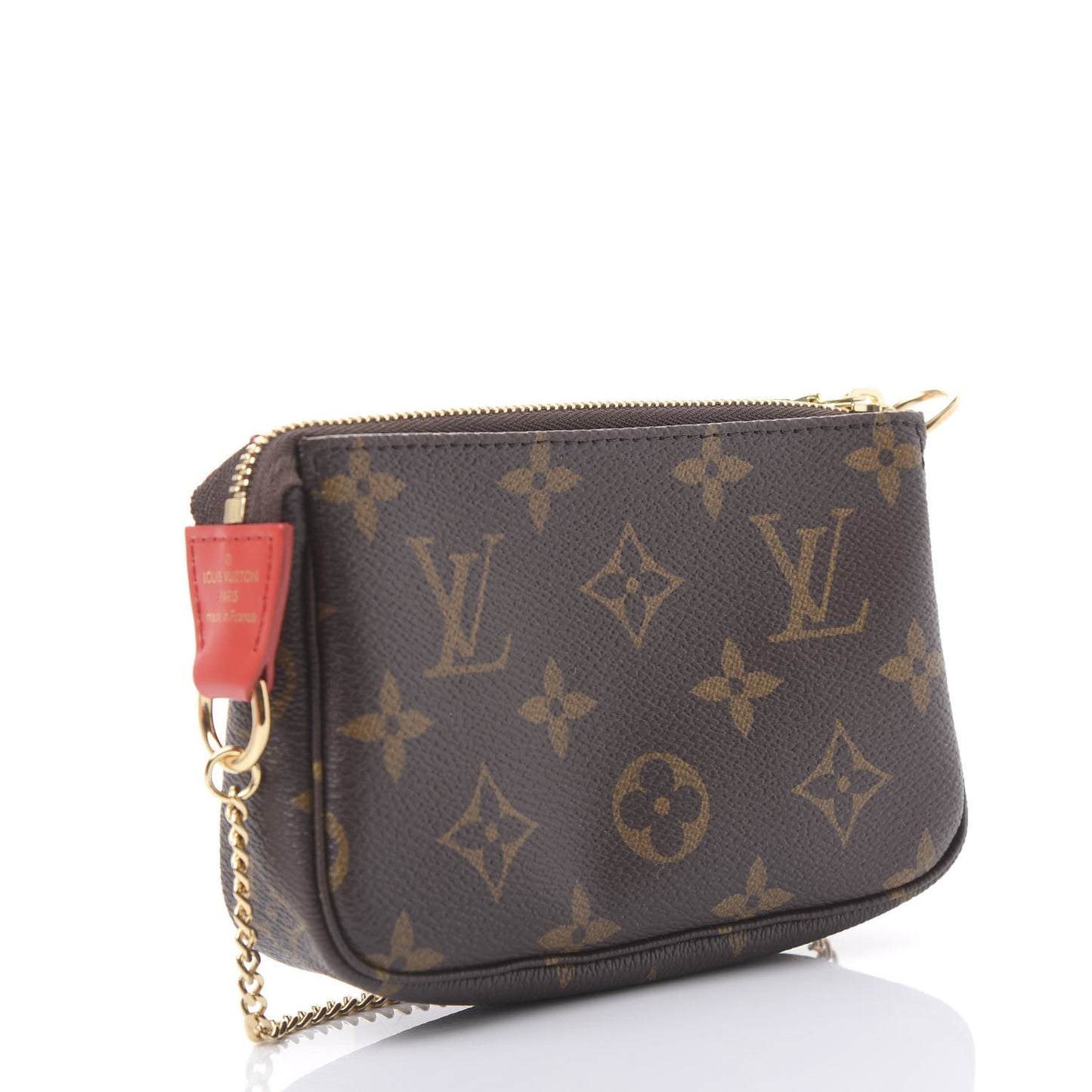 Monogram 2020 Christmas Animation Bumper Cars Mini Pochette Accessories Coquelicot