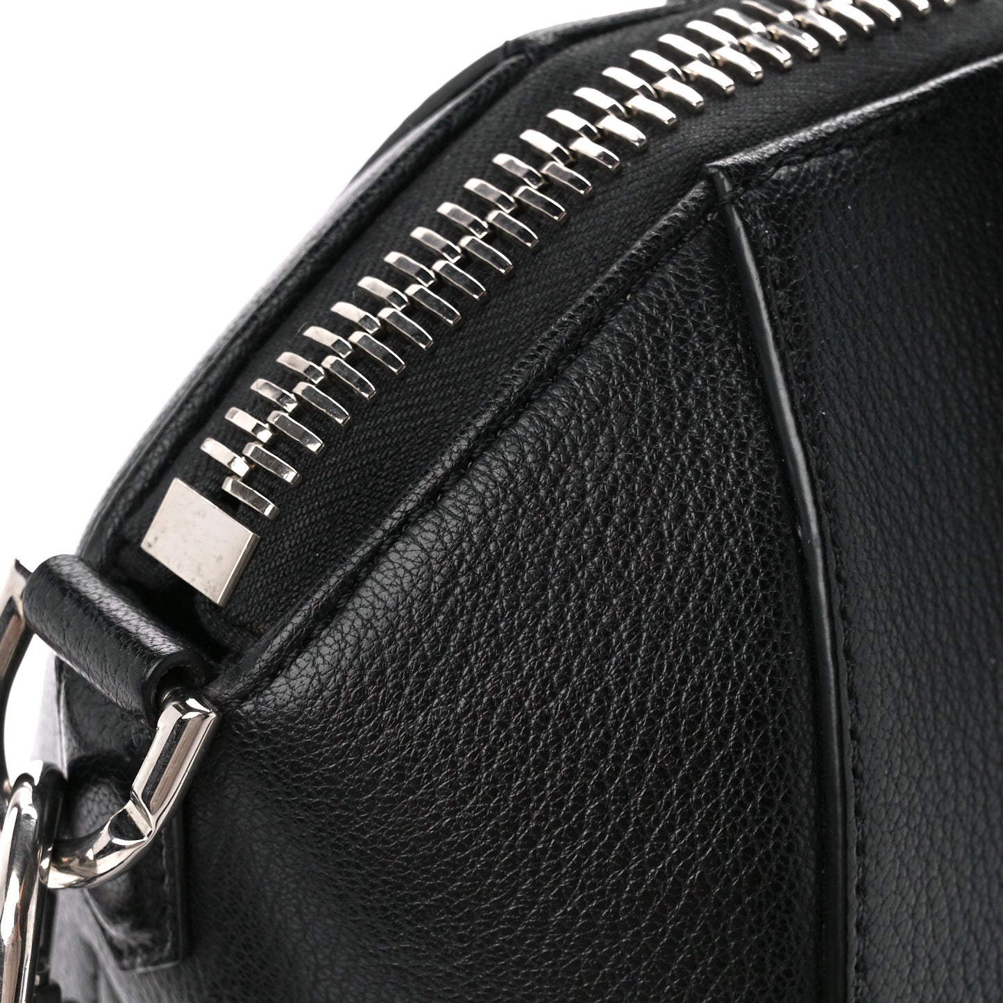 Sugar Goatskin Small Antigona Black