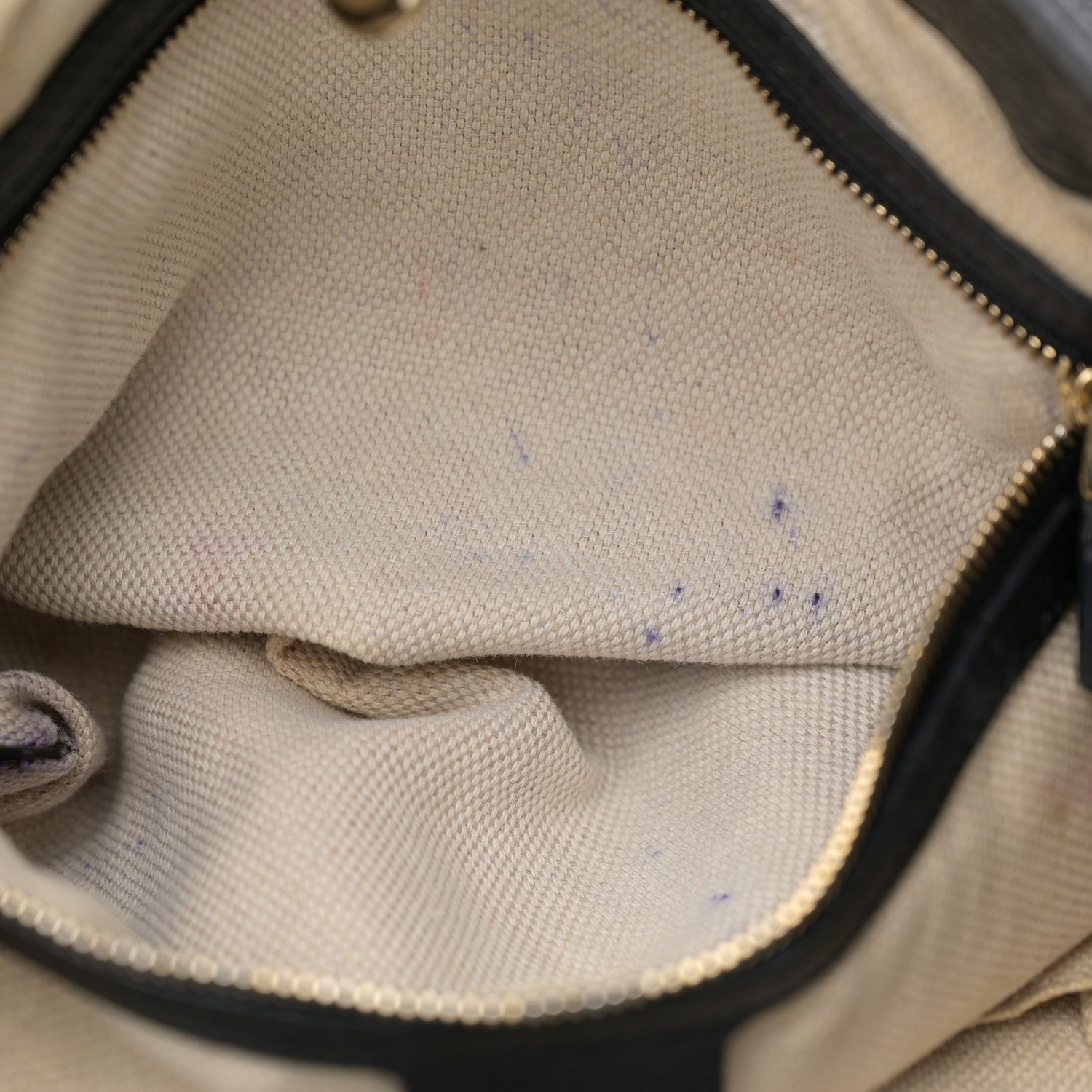 Gucci Pebbled Calfskin Medium Soho Chain Shoulder Bag Black 11 of 17