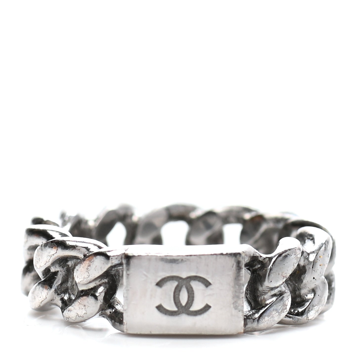 Chain CC Ring 53 6.25 Silver