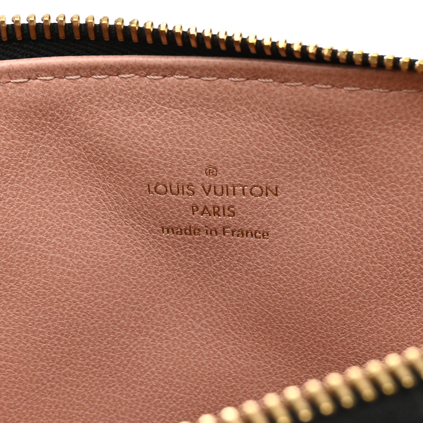 Lambskin Embossed Monogram Coussin PM Black