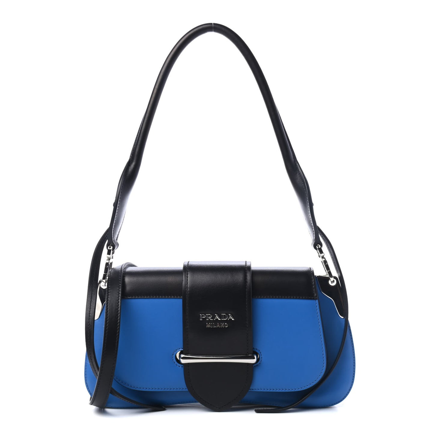 City Calfskin Sidonie Shoulder Bag Marea Black