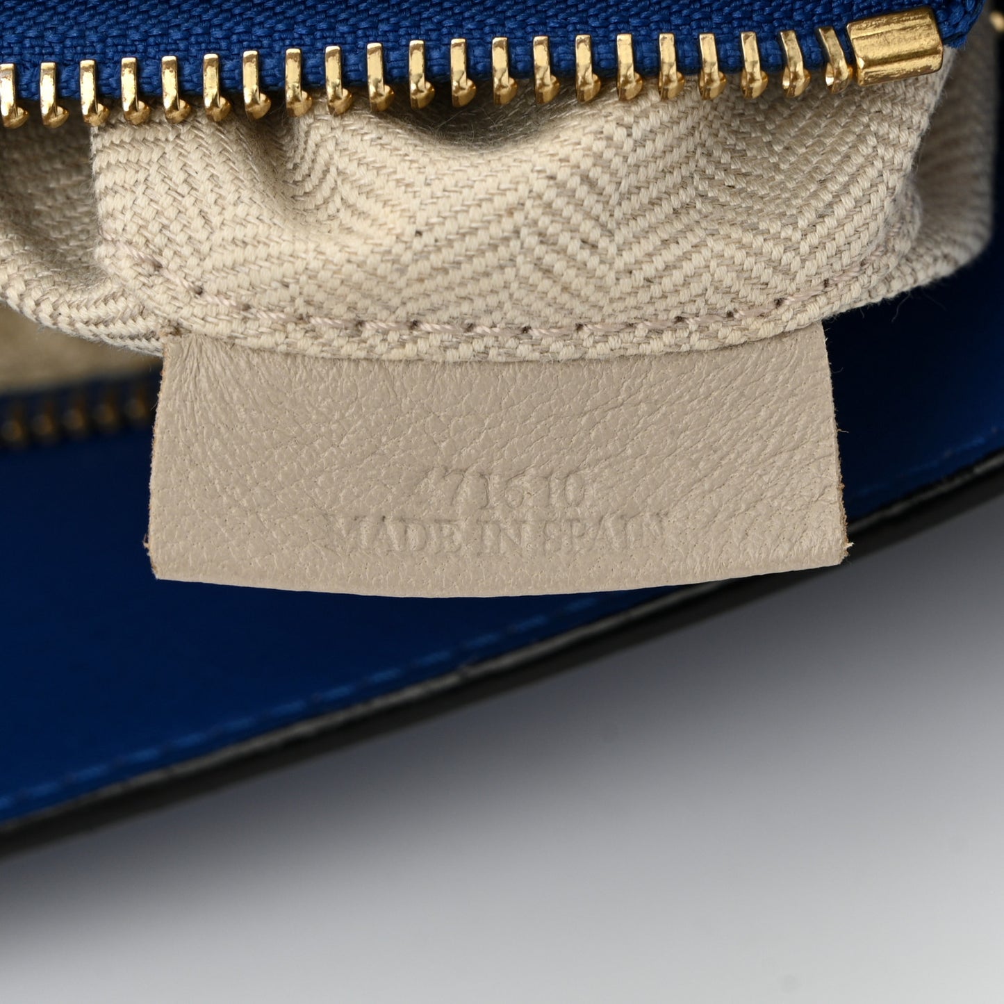 Calfskin Small Puzzle Bag Electric Blue