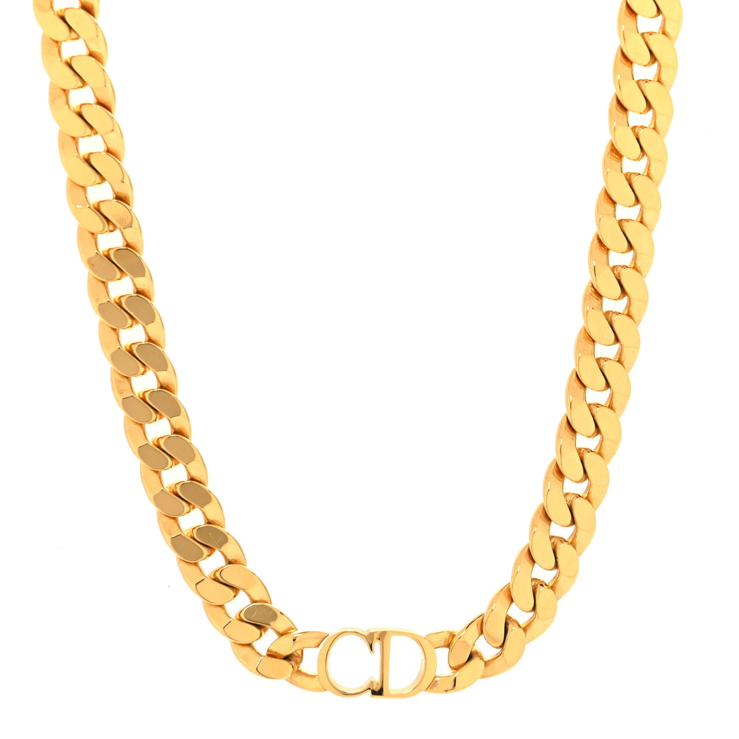 Metal Danseuse Etoile Chain Choker Necklace Gold