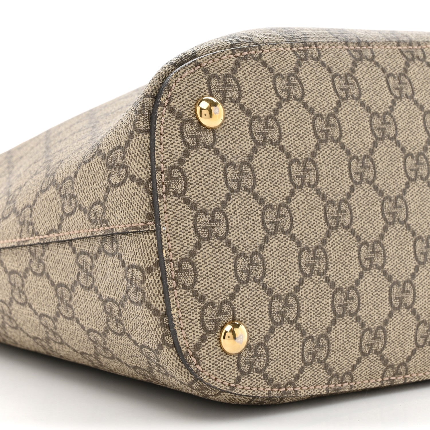 Gucci GG Supreme Monogram Linea A Hobo Red 10 of 15