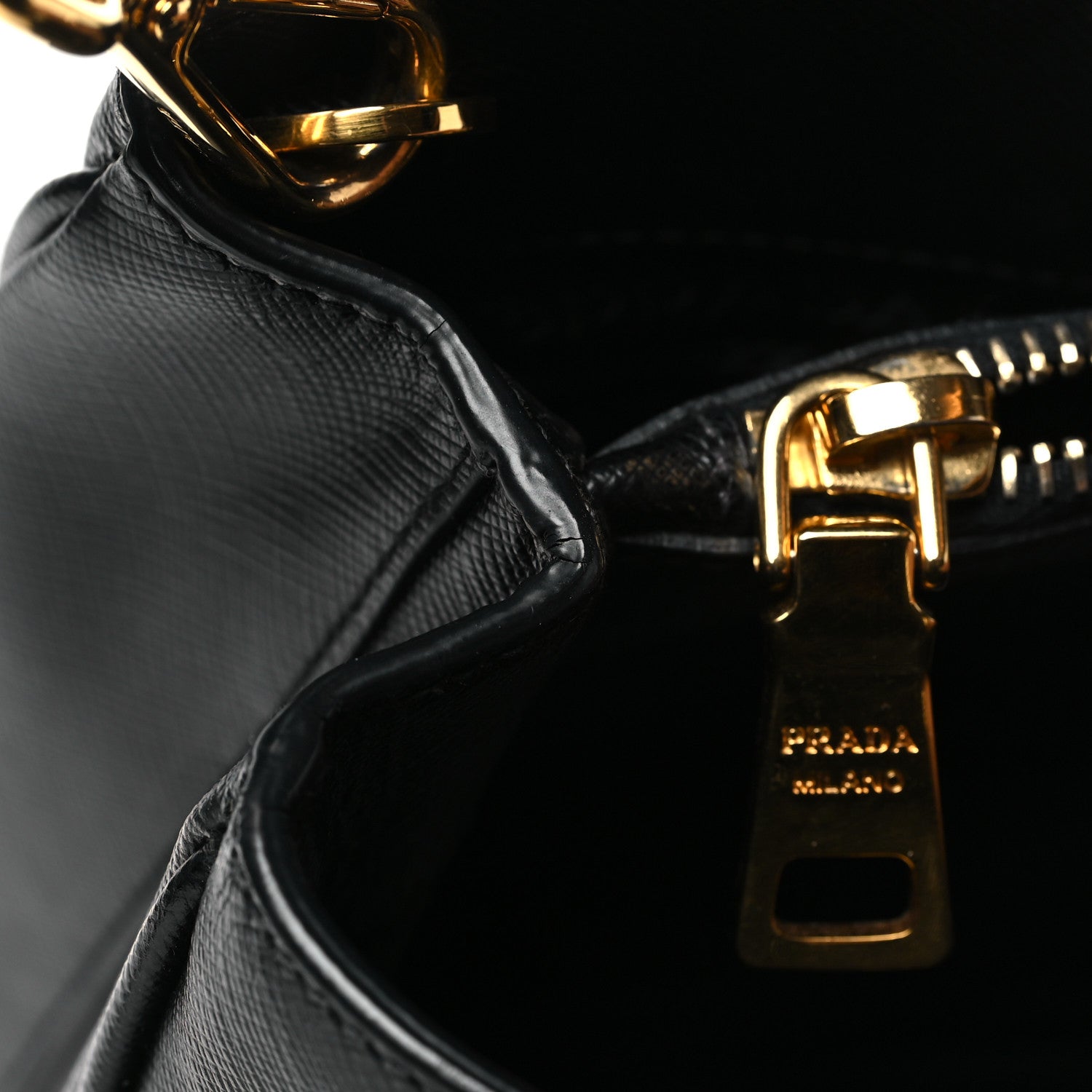 Prada Saffiano Lux Medium Tote Black 12 of 12