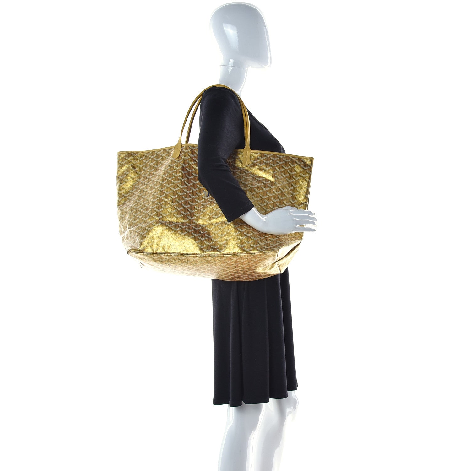 Goyard Goyardine Saint Louis GM Gold 2 of 7