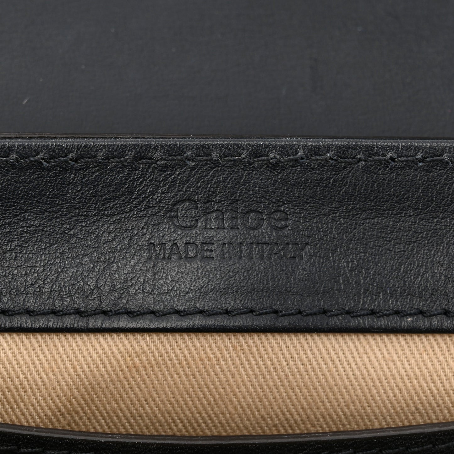 Calfskin Crocodile Embossed Mini C Double Carry Full Blue