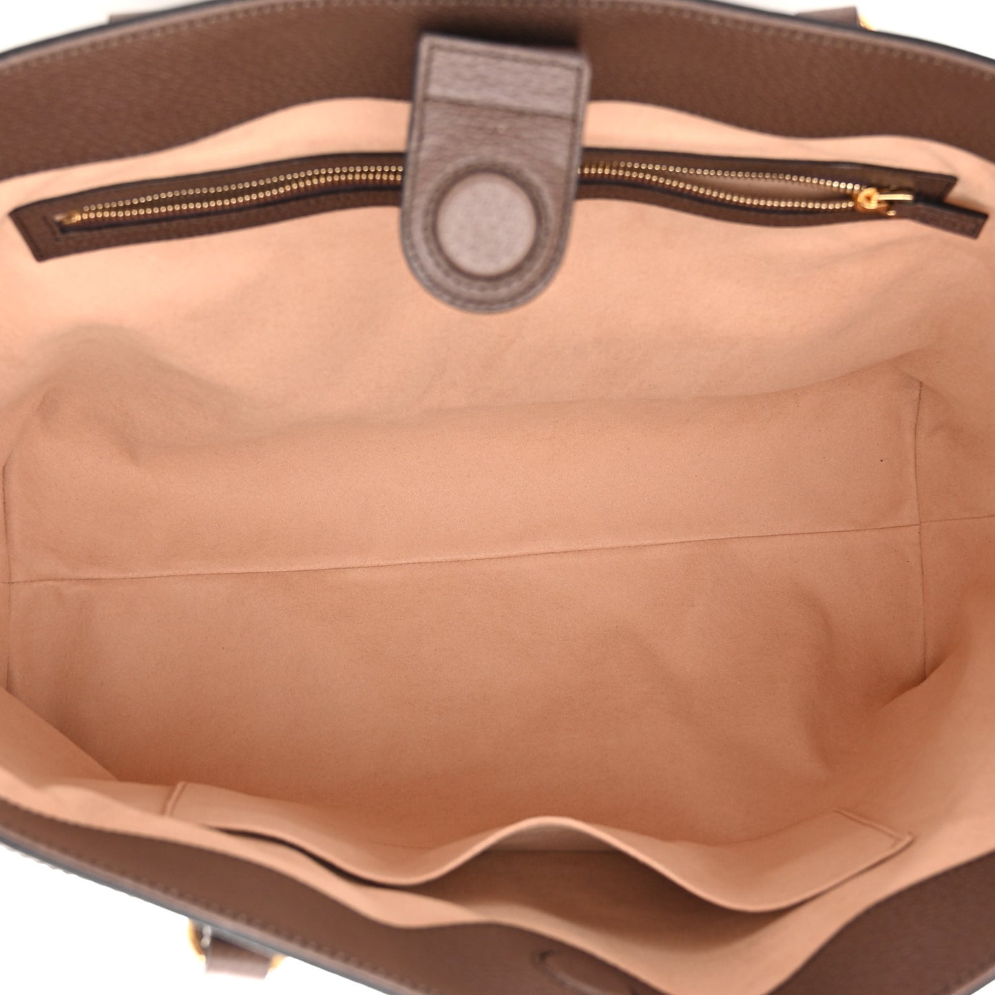 GG Supreme Monogram Textured Calfskin Web Medium Ophidia Shopping Tote Beige Ebony New Acero