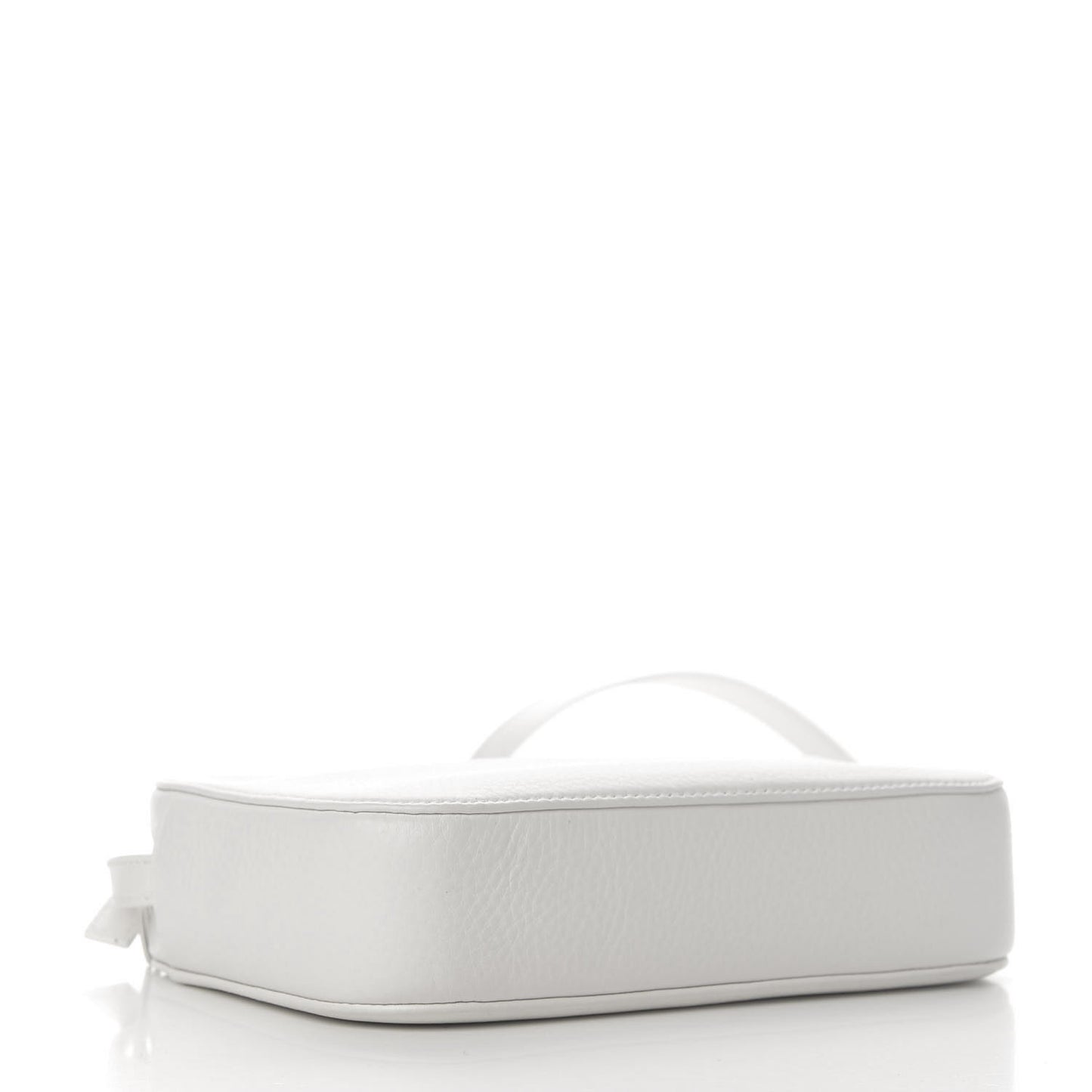 Calfskin Logo S Everyday Camera Bag White