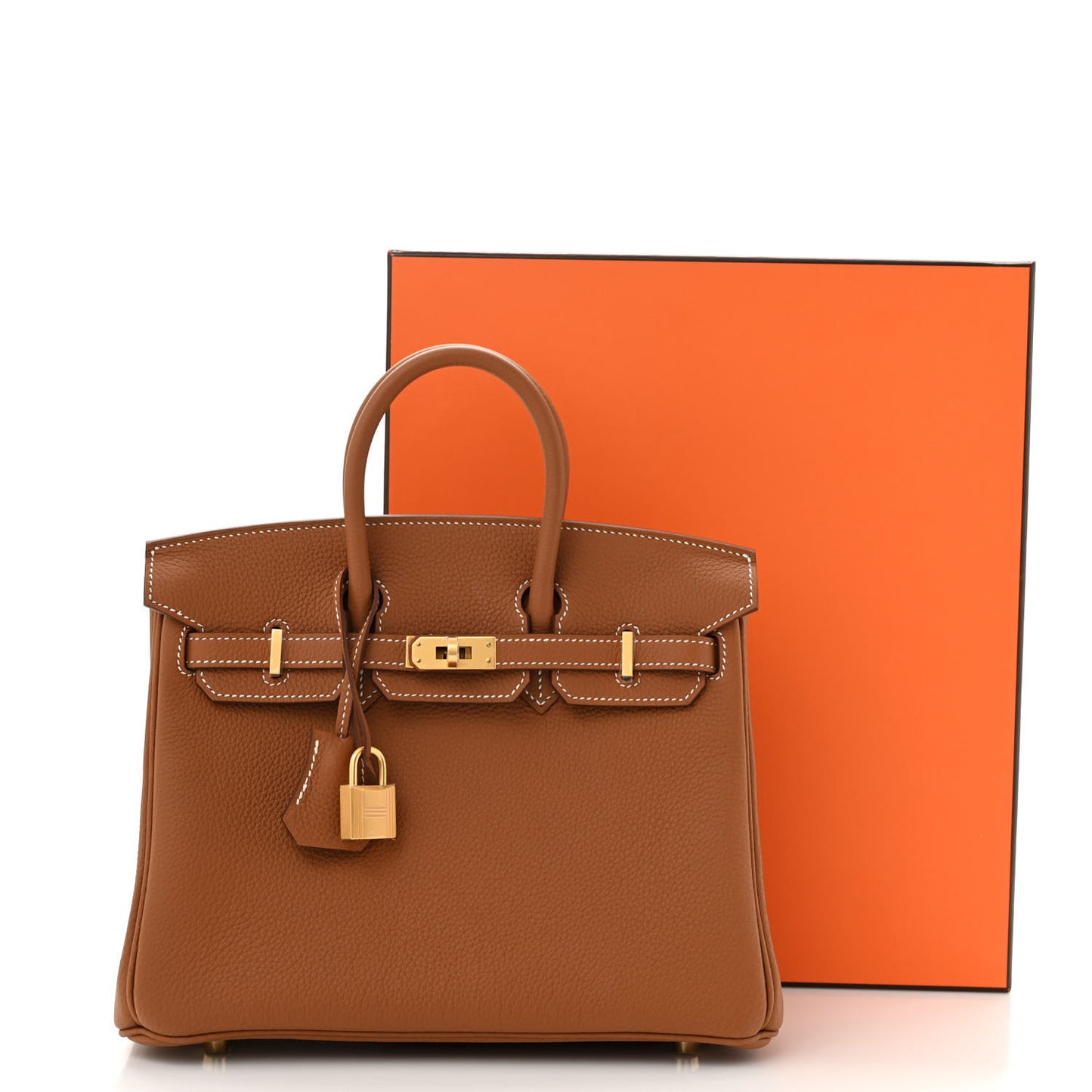 Togo Birkin 25 Gold