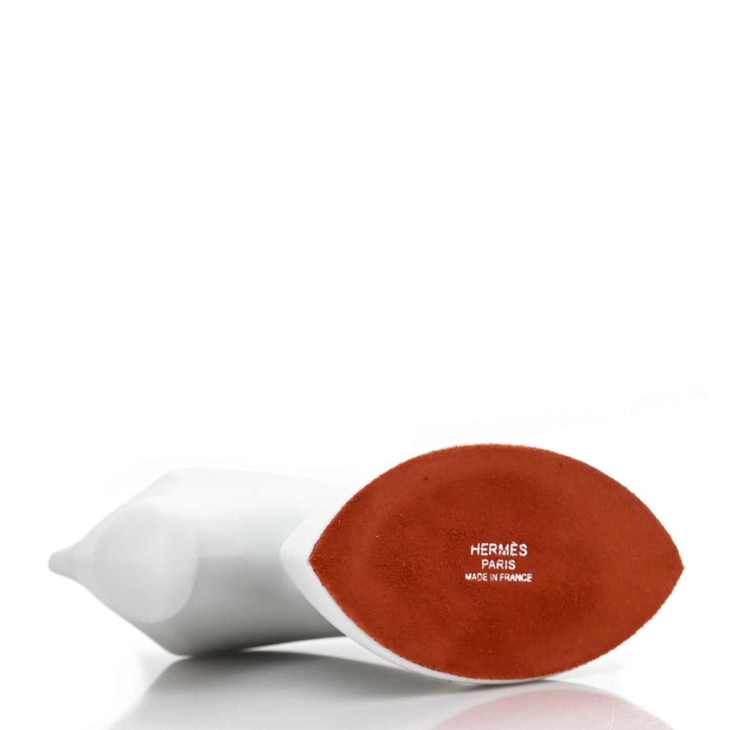 Porcelain Samarcande Paperweight Biscuit Orange