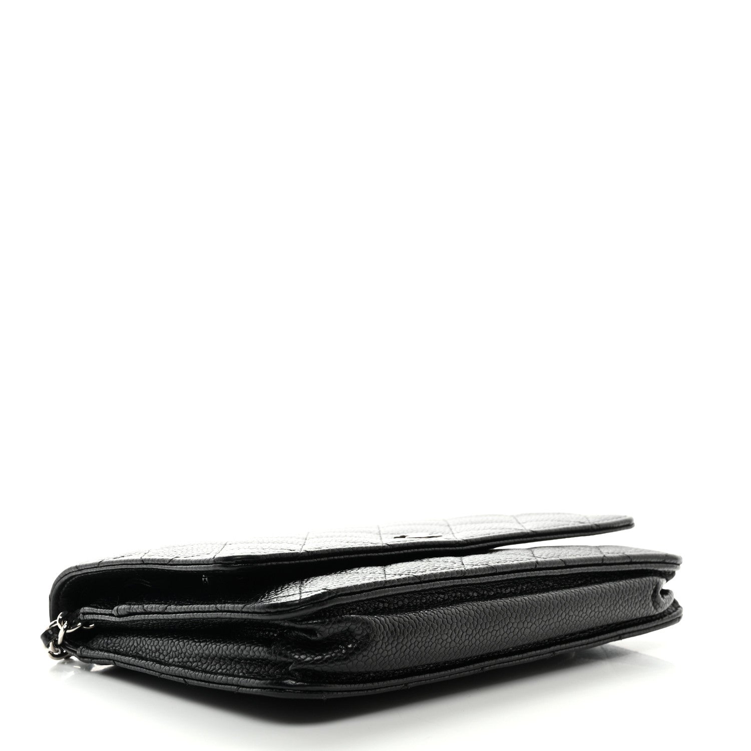 Chanel Caviar Quilted Wallet on Chain WOC Black 4 of 13