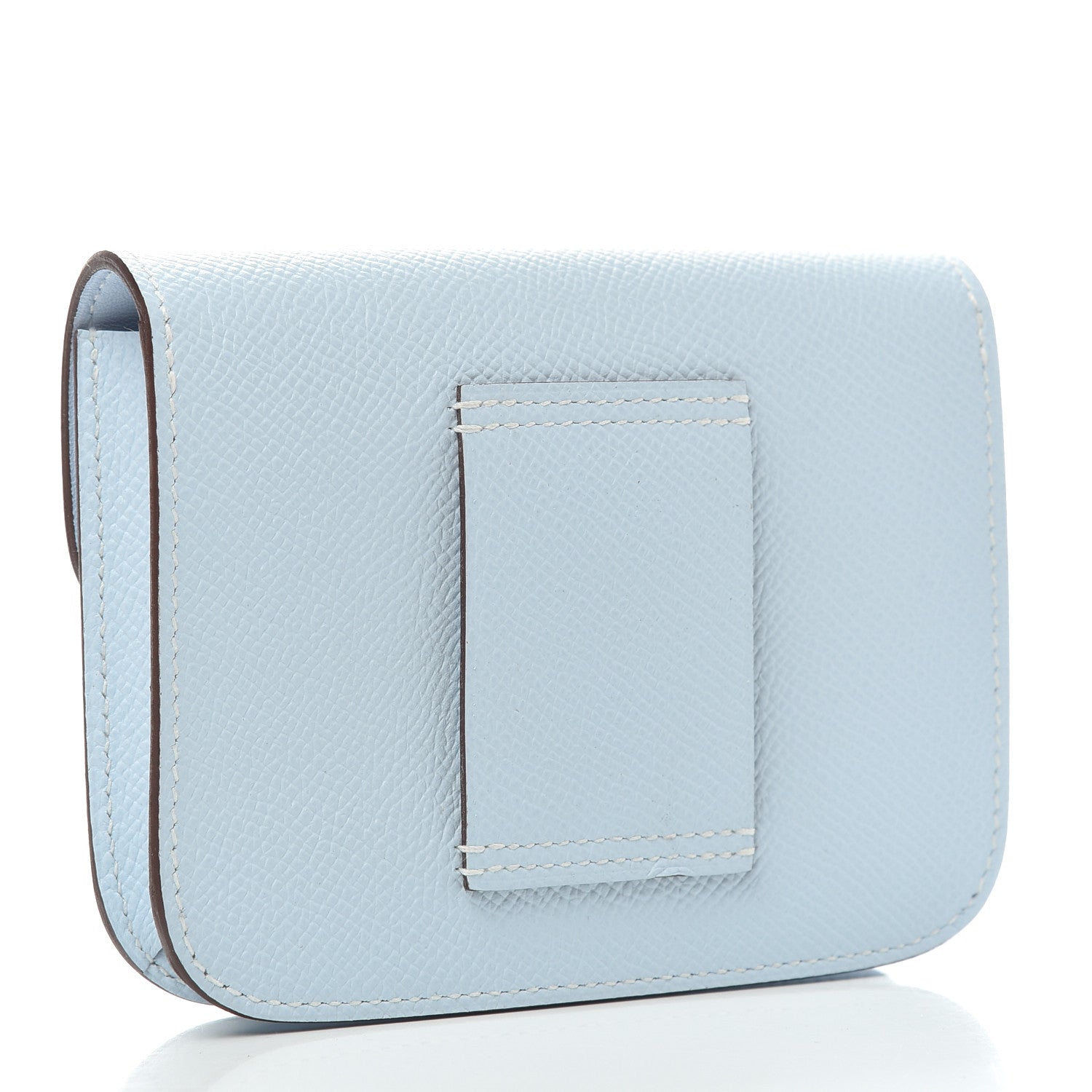 Hermes Epsom Constance Slim Wallet Bleu Brume 4 of 9