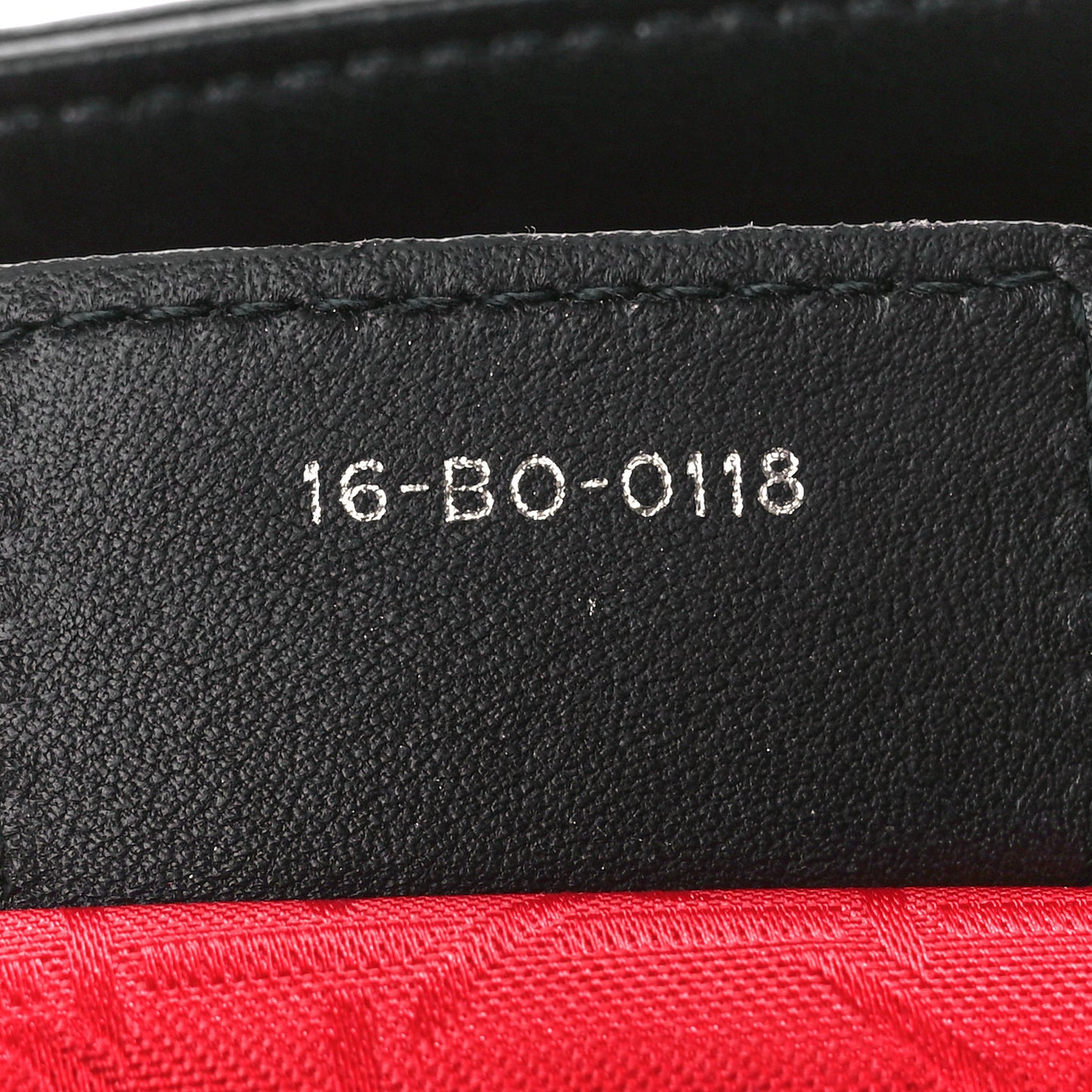 Lambskin Cannage Large Lady Dior Black