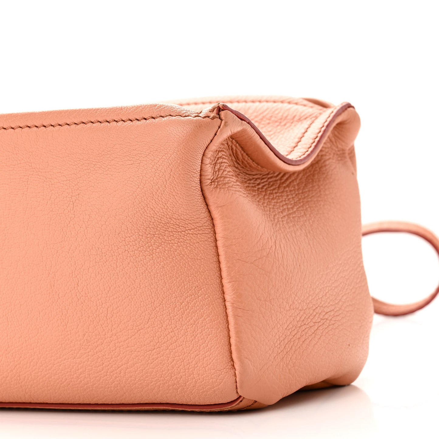Sugar Goatskin Mini Pandora Pale Coral