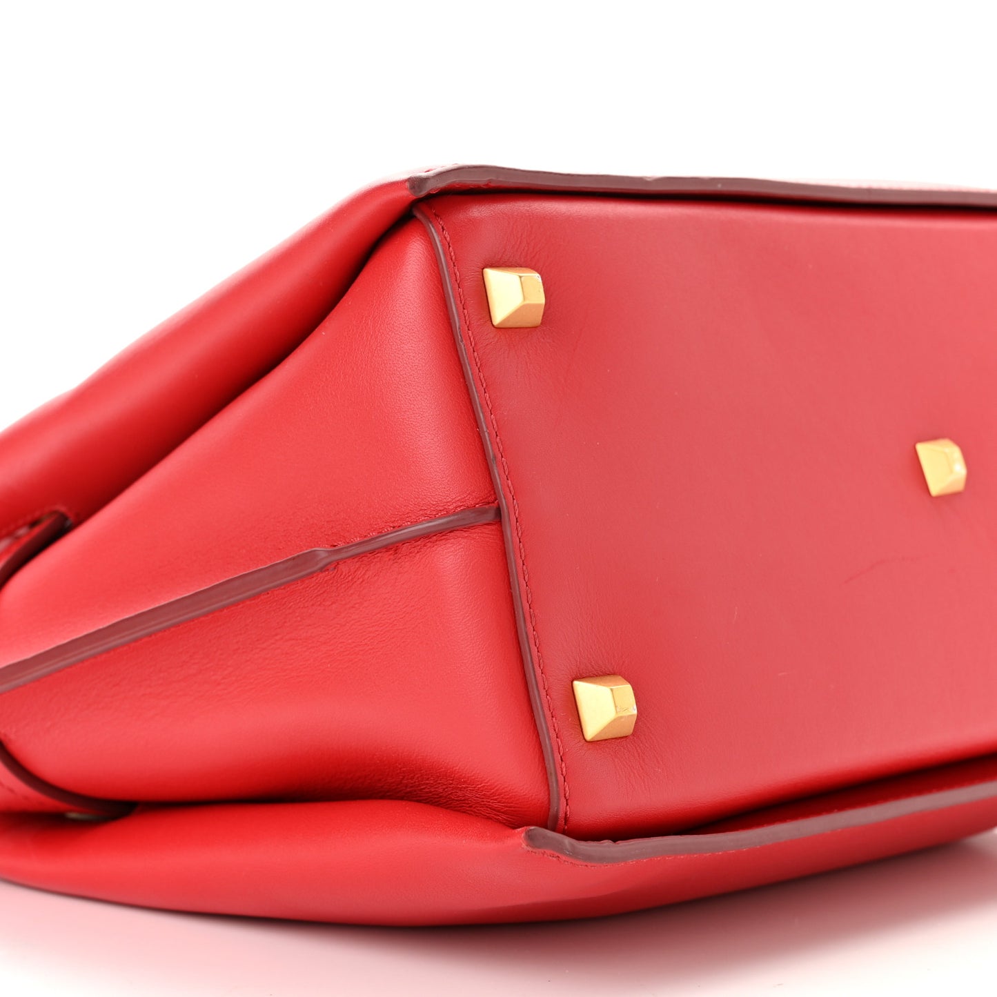 Calfskin Medium Neo Park Avenue Milla Tote Ruby Red