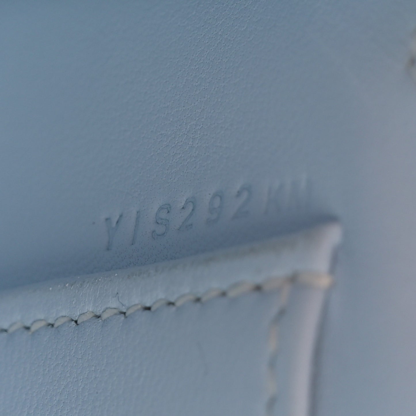 Epsom Mini Kelly Sellier 20 Bleu Brume