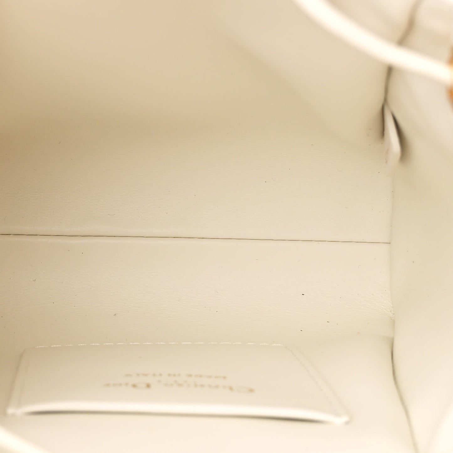 Lambskin Macrocannage Nano Caro Backpack Latte
