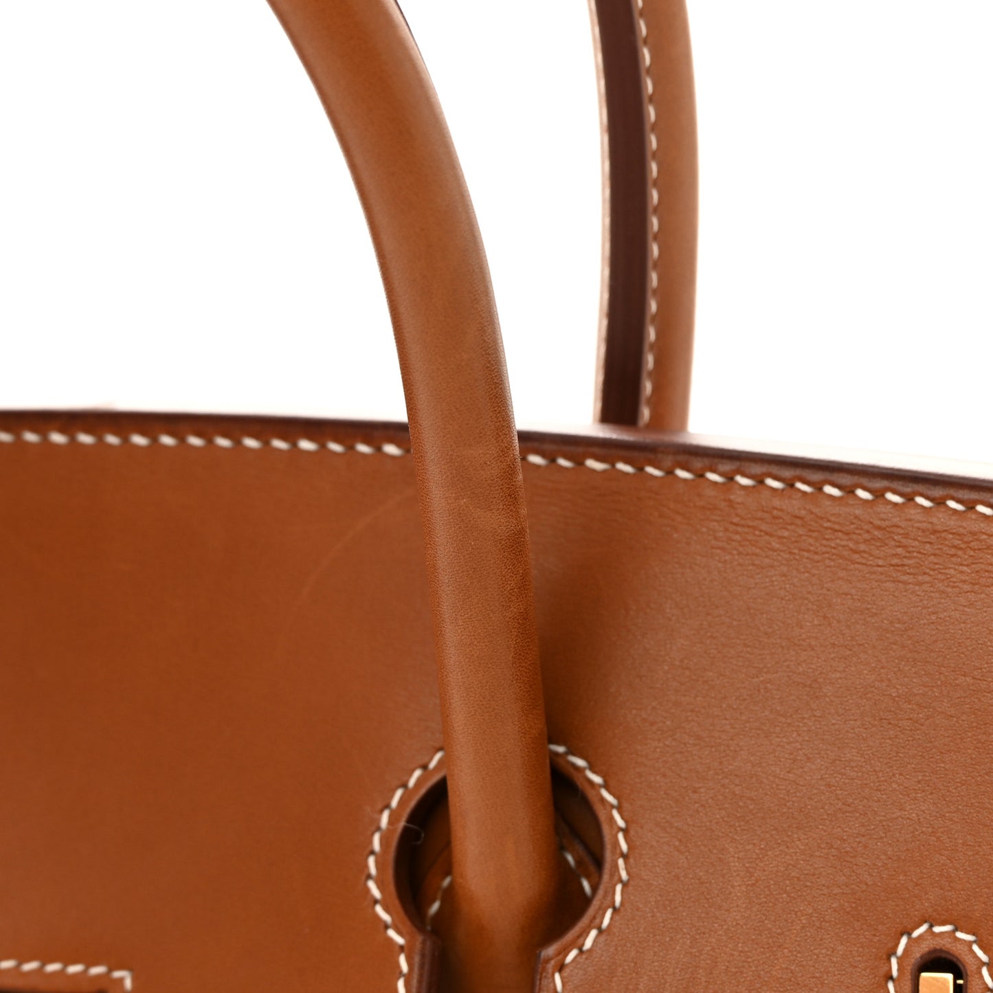 Natural Barenia Birkin 35 Fauve
