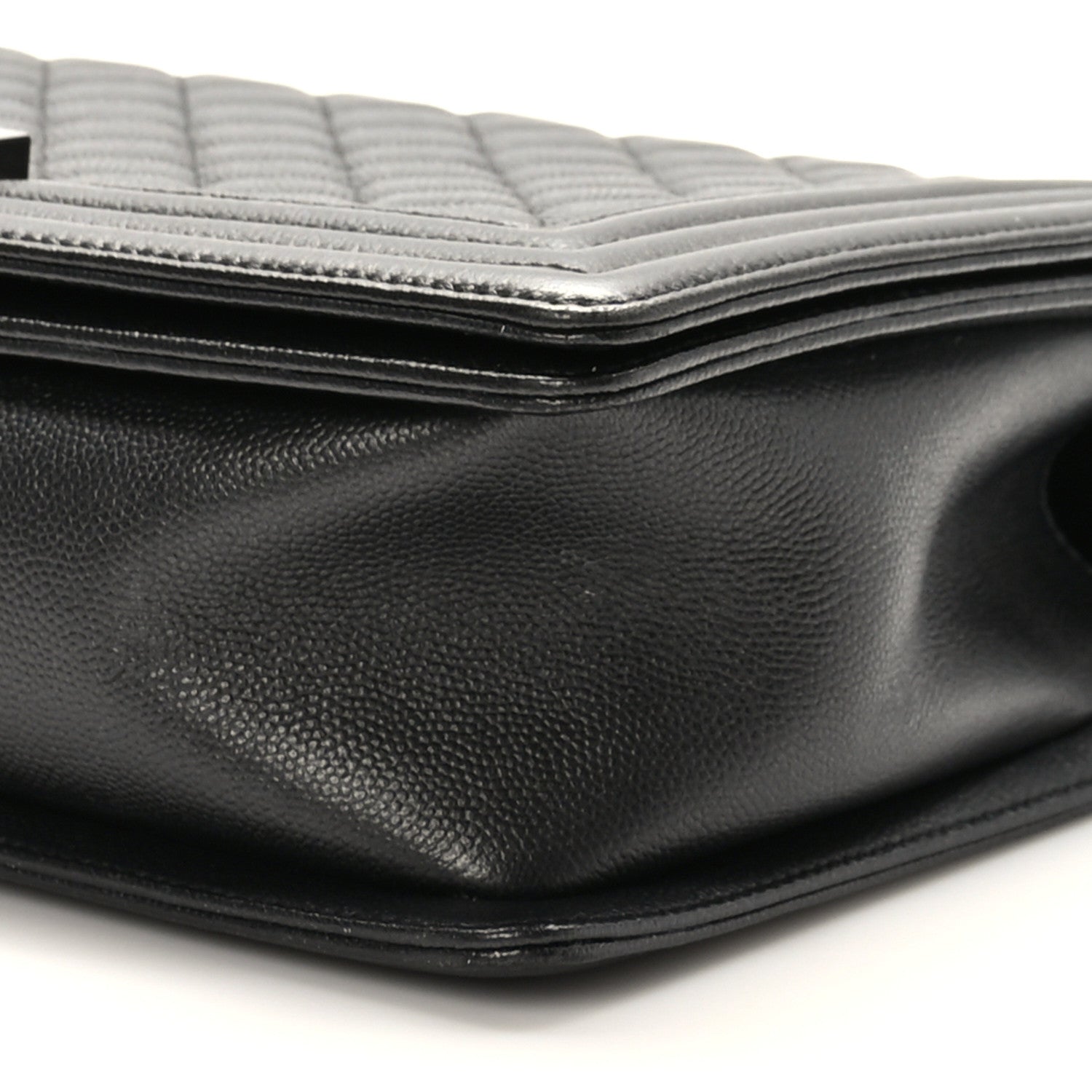 Chanel Caviar Quilted New Medium Boy Flap So Black 9 of 10