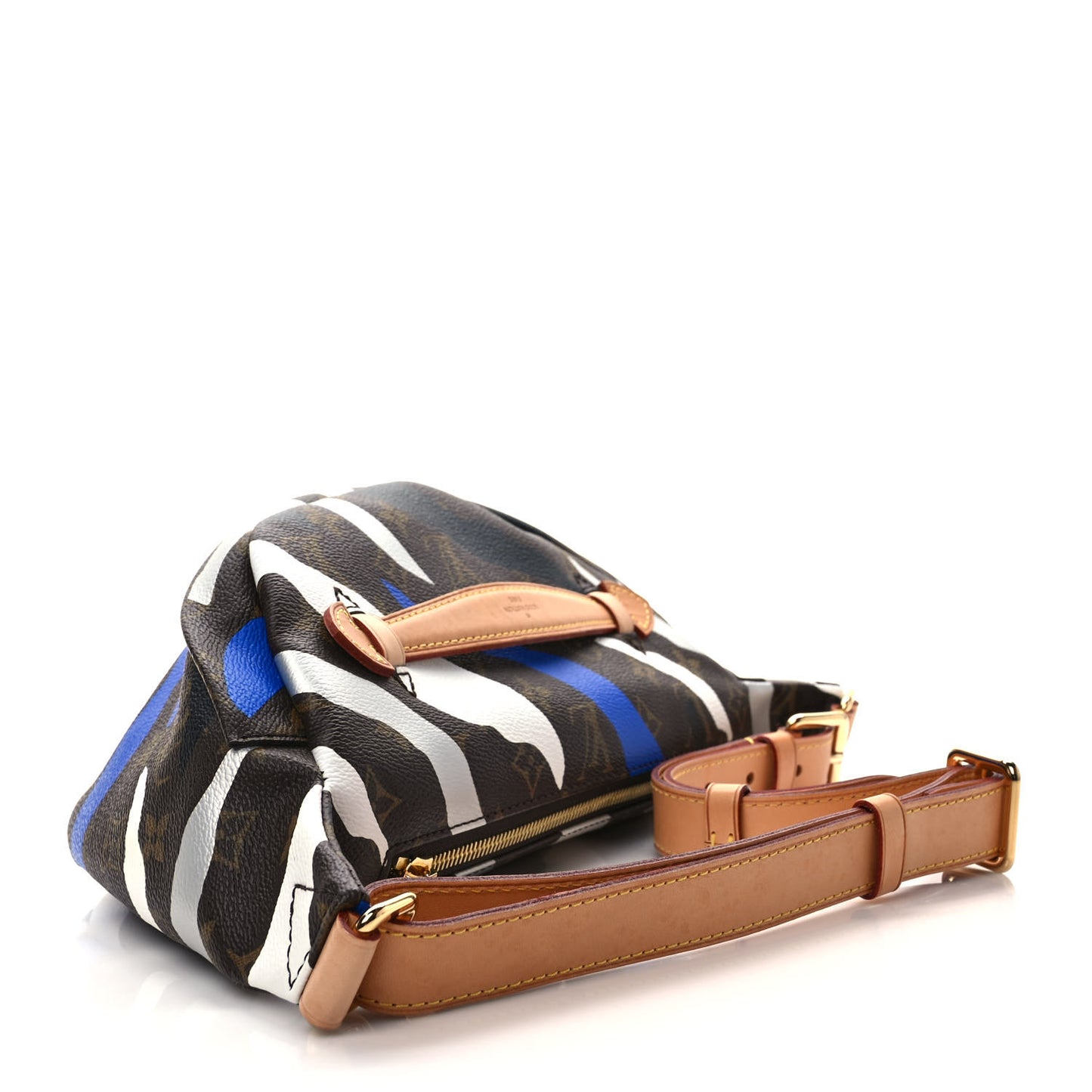 x LOL Monogram Bumbag Blue Silver