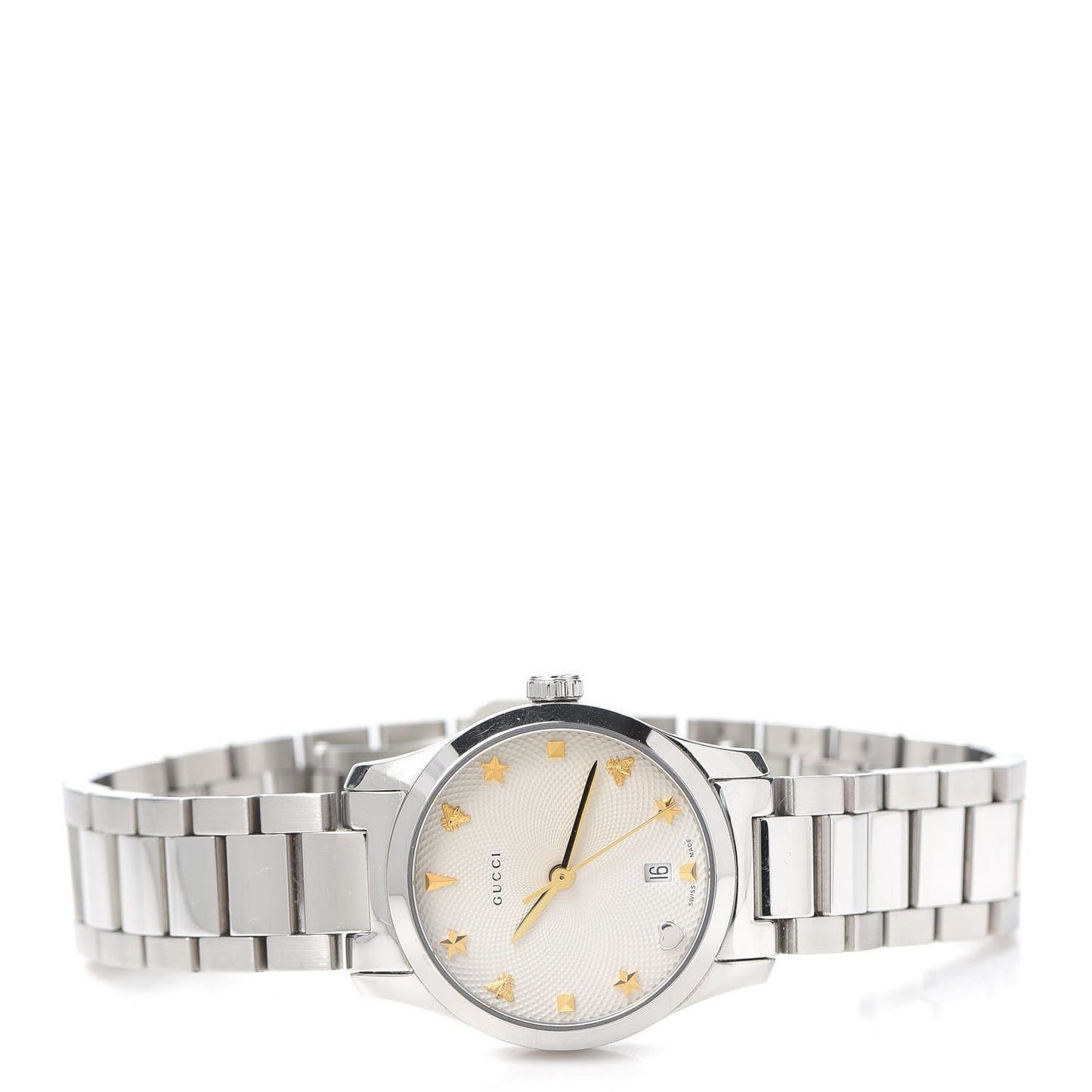 Stainless Steel 27mm G-Timeless Charm Quartz Watch