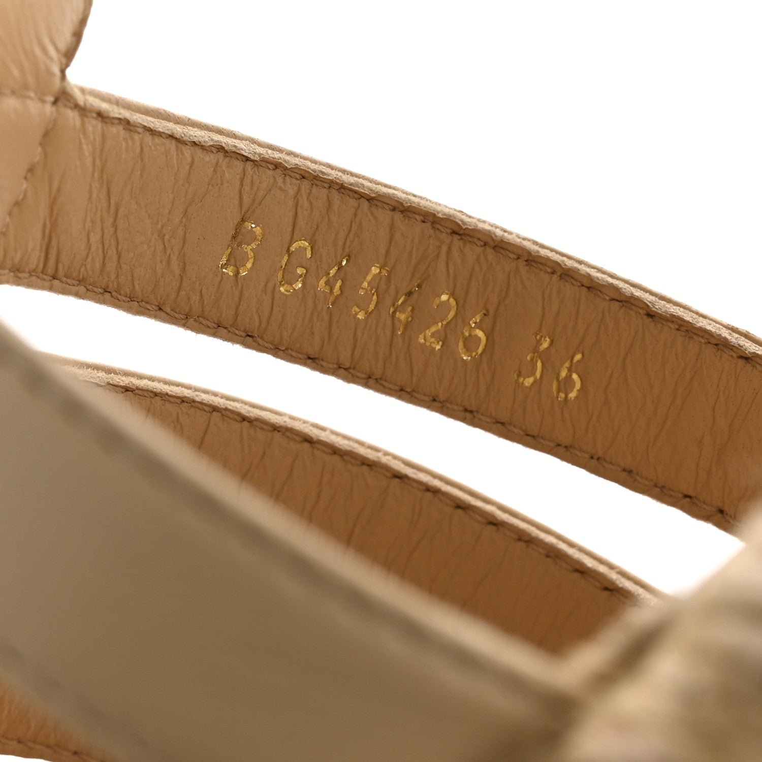 Chanel Lambskin Espadrille Sandals 36 Beige 9 of 10