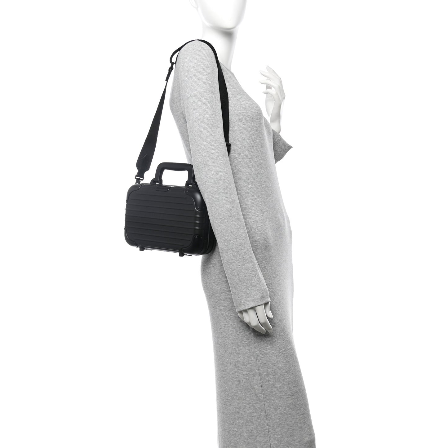 Matte Aluminum Crossbody 19 Cross-Body Bag Black