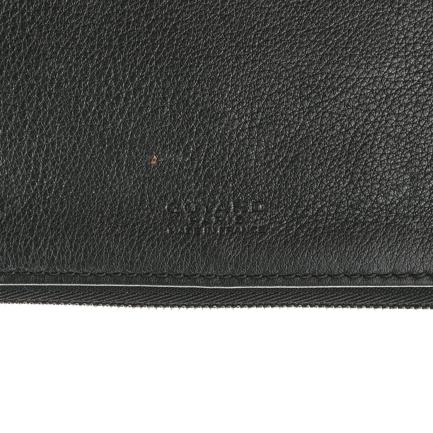 Goyardine Sainte Marie Soft Clutch Black
