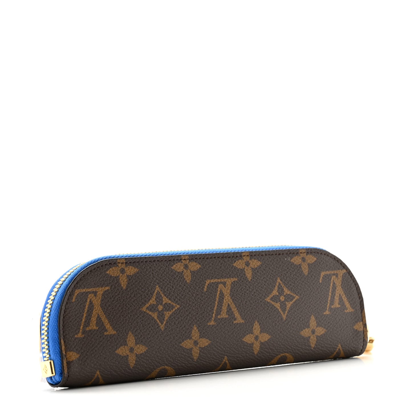 Monogram Charlotte Pencil Pouch Blue