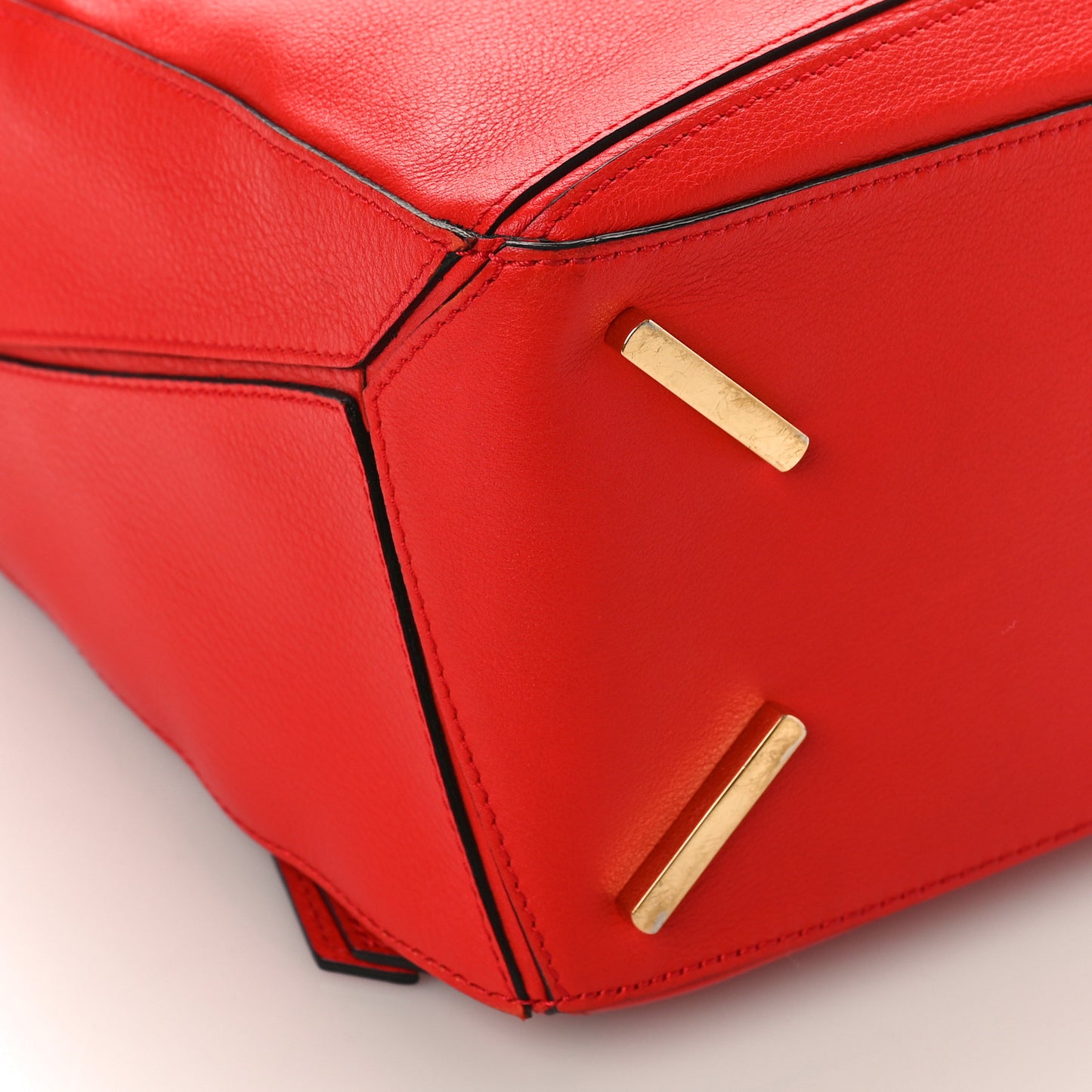 Calfskin Medium Puzzle Bag Scarlet