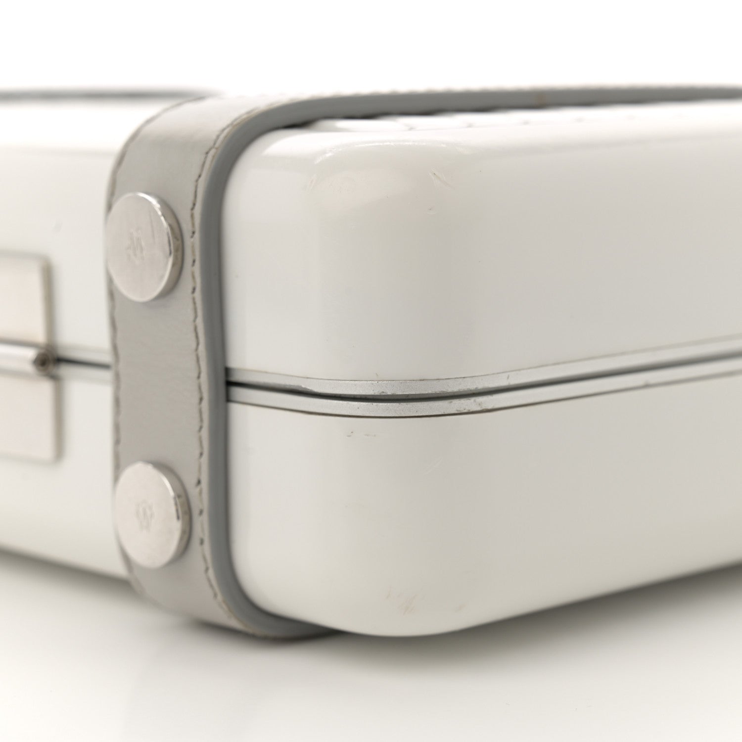 Rimowa Gloss Polycarbonate Personal Cross-Body Bag White Grey 9 of 17
