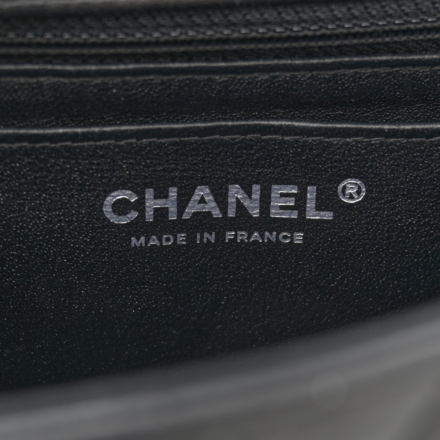 Chanel Lambskin Quilted Mini Rectangular Flap Black 6 of 11
